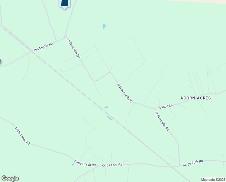 map of restaurants, bars, coffee shops, grocery stores, and more near 3151 Archers Mill Road in Suffolk