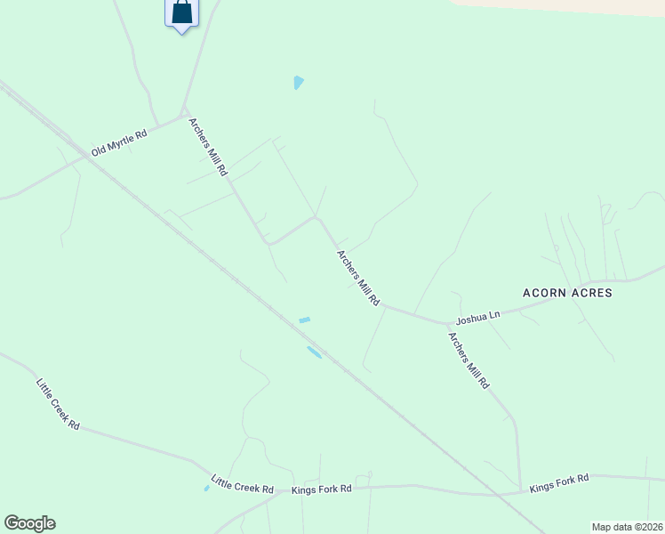 map of restaurants, bars, coffee shops, grocery stores, and more near 3151 Archers Mill Road in Suffolk