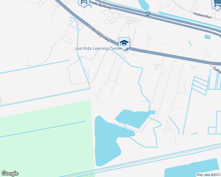 map of restaurants, bars, coffee shops, grocery stores, and more near 720 Colony Manor Road in Chesapeake