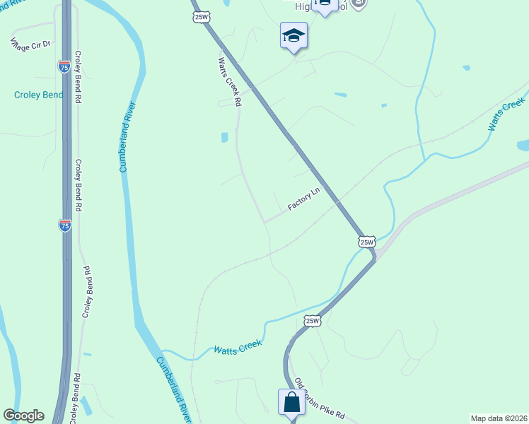 map of restaurants, bars, coffee shops, grocery stores, and more near 11 Brimm Lane in Williamsburg