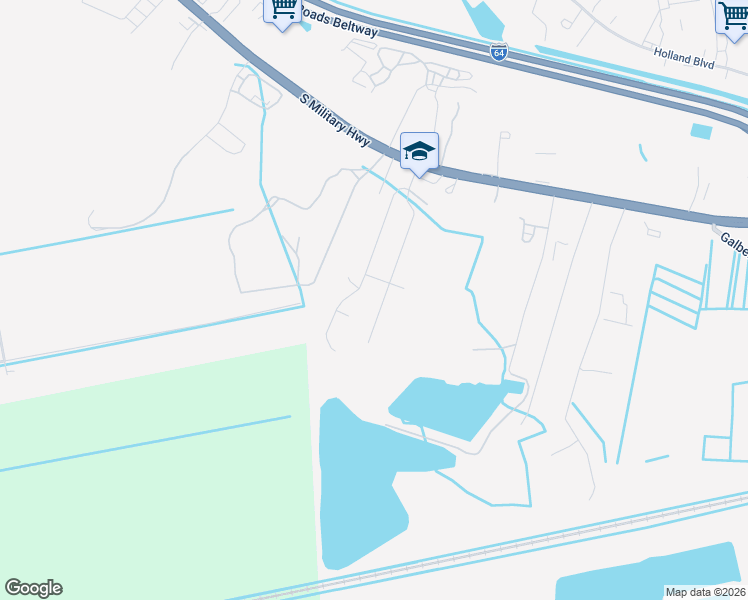 map of restaurants, bars, coffee shops, grocery stores, and more near 720 Colony Manor Road in Chesapeake