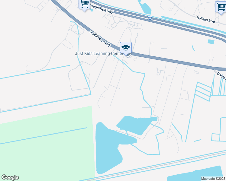 map of restaurants, bars, coffee shops, grocery stores, and more near 720 Colony Manor Rd in Chesapeake