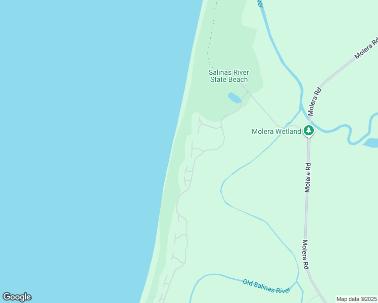 map of restaurants, bars, coffee shops, grocery stores, and more near 150 Monterey Dunes Way in Moss Landing
