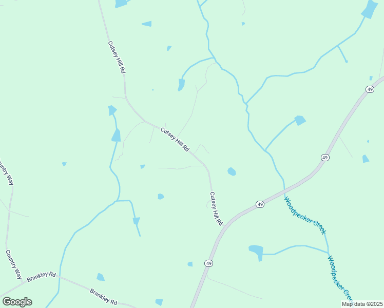 map of restaurants, bars, coffee shops, grocery stores, and more near 347 Cutsey Hill Road in Chase City