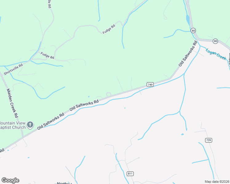 map of restaurants, bars, coffee shops, grocery stores, and more near 27173 County Road 740 in Meadowview