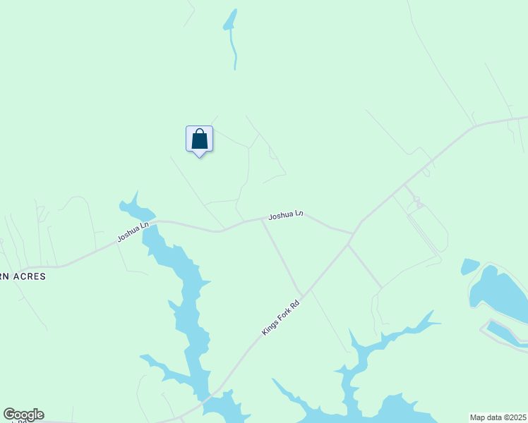 map of restaurants, bars, coffee shops, grocery stores, and more near 2148 Joshua Lane in Suffolk