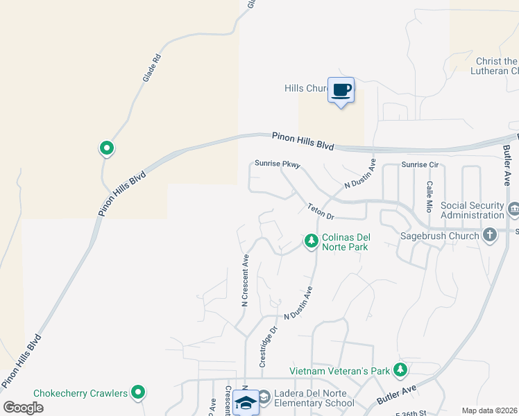 map of restaurants, bars, coffee shops, grocery stores, and more near 353-373 Canyon View Drive in Farmington