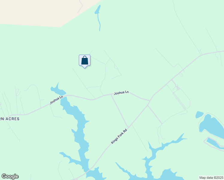 map of restaurants, bars, coffee shops, grocery stores, and more near 2148 Joshua Lane in Suffolk