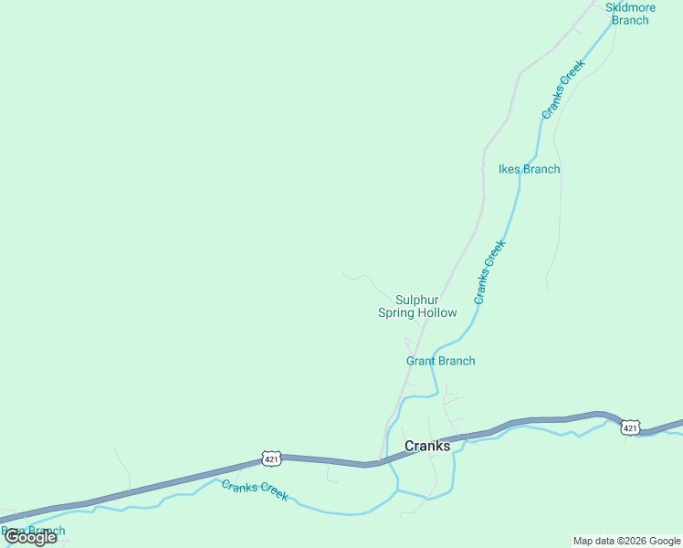 map of restaurants, bars, coffee shops, grocery stores, and more near 239 Sulphur Springs Road in Cranks