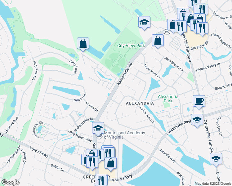 map of restaurants, bars, coffee shops, grocery stores, and more near 5604 Bull Run Court in Virginia Beach