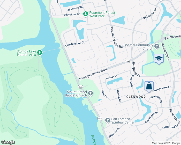 map of restaurants, bars, coffee shops, grocery stores, and more near 1505 Drumheller Drive in Virginia Beach