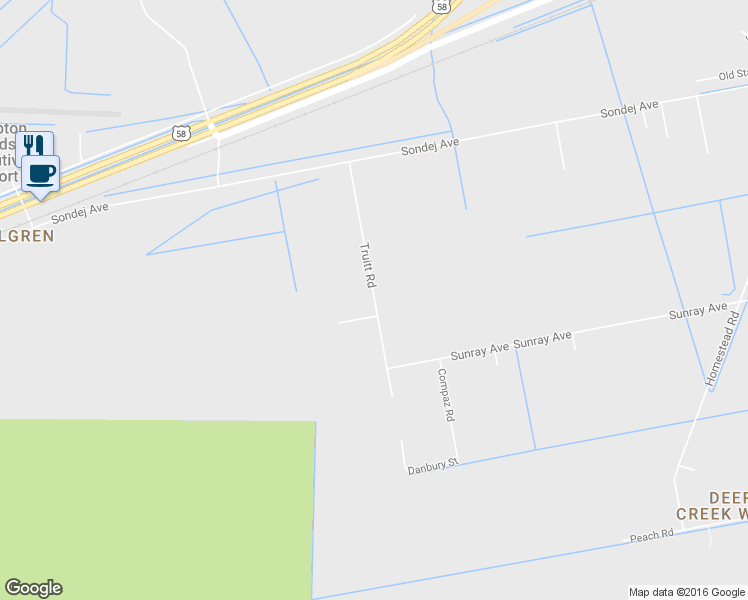 map of restaurants, bars, coffee shops, grocery stores, and more near 457 Truitt Road in Chesapeake