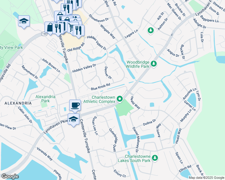 map of restaurants, bars, coffee shops, grocery stores, and more near 5620 Magnolia Run Circle in Virginia Beach