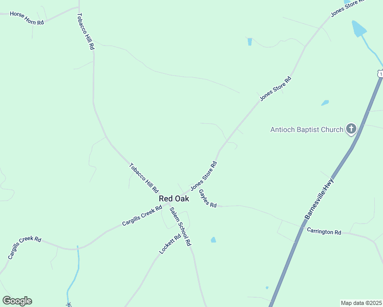 map of restaurants, bars, coffee shops, grocery stores, and more near in Red Oak