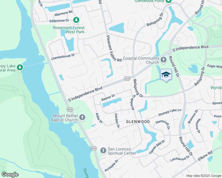 map of restaurants, bars, coffee shops, grocery stores, and more near 2204 Bagelwood Court in Virginia Beach