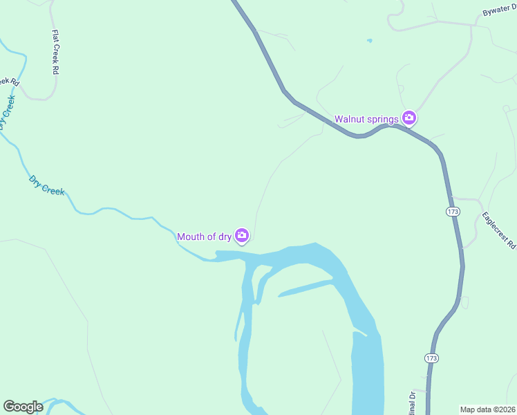 map of restaurants, bars, coffee shops, grocery stores, and more near 512 Dry Creek Dr in Cape Fair