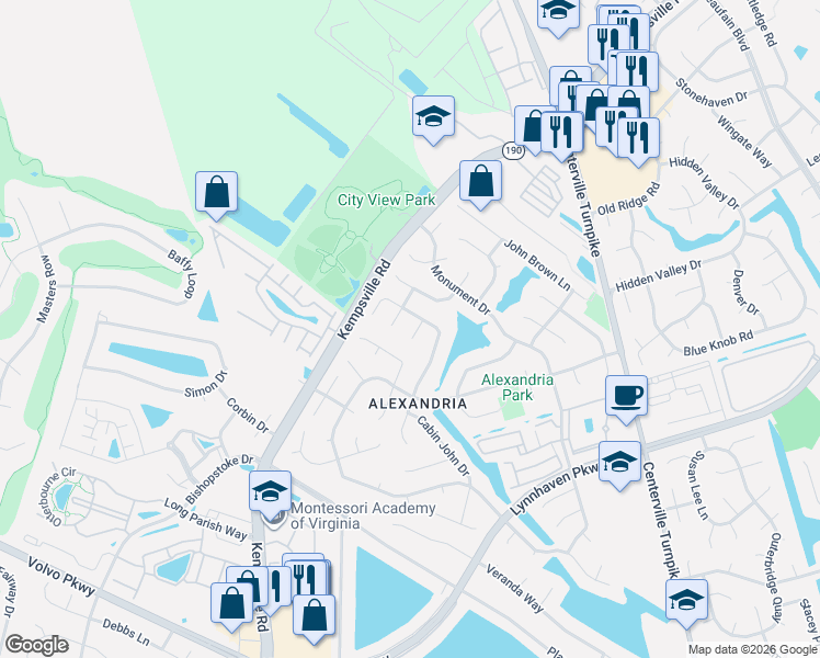 map of restaurants, bars, coffee shops, grocery stores, and more near 5617 Wilson Creek Road in Virginia Beach