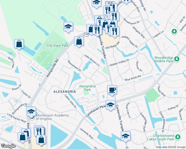 map of restaurants, bars, coffee shops, grocery stores, and more near 5509 Little River Lane in Virginia Beach