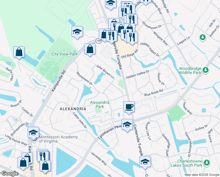 map of restaurants, bars, coffee shops, grocery stores, and more near 5509 Little River Lane in Virginia Beach