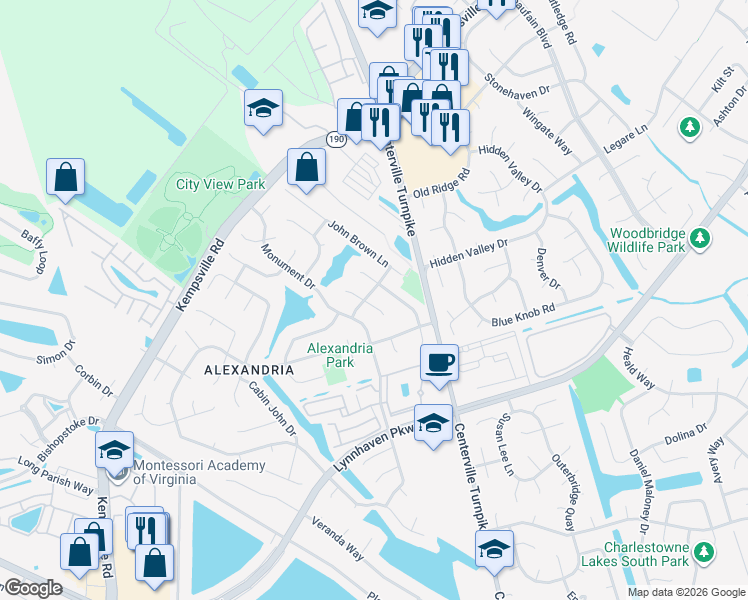 map of restaurants, bars, coffee shops, grocery stores, and more near 5509 Little River Lane in Virginia Beach