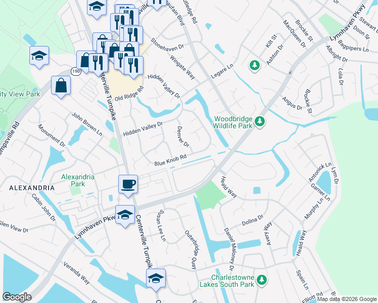 map of restaurants, bars, coffee shops, grocery stores, and more near 1904 Nordic Court in Virginia Beach