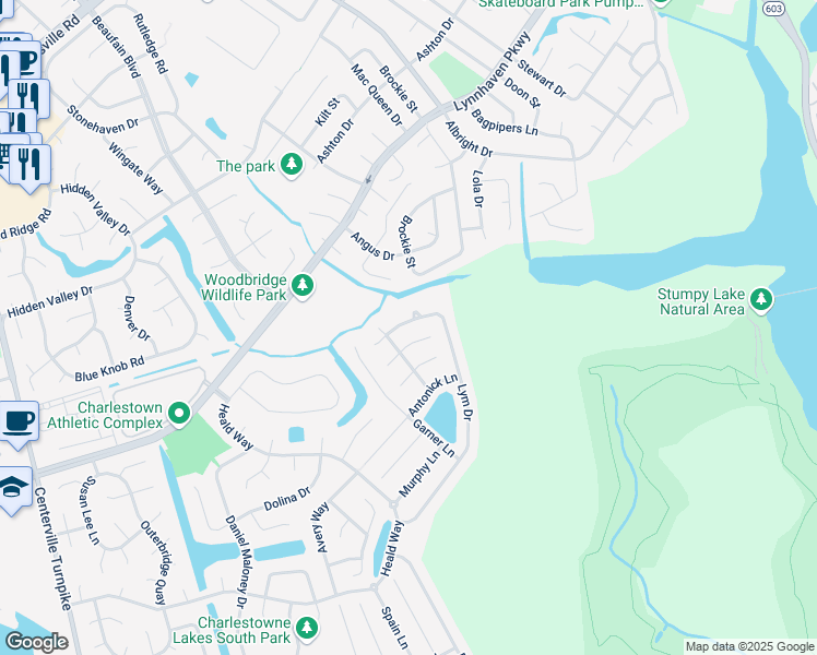 map of restaurants, bars, coffee shops, grocery stores, and more near 772 Lym Drive in Virginia Beach