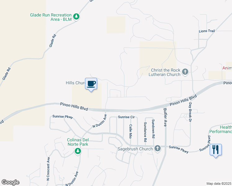 map of restaurants, bars, coffee shops, grocery stores, and more near 800 Saguaro Trail in Farmington