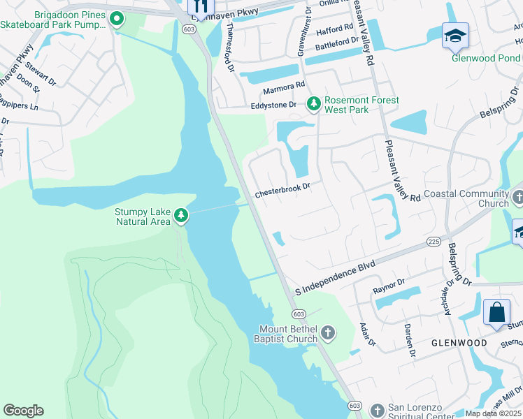 map of restaurants, bars, coffee shops, grocery stores, and more near 2117 Clarion Court in Virginia Beach