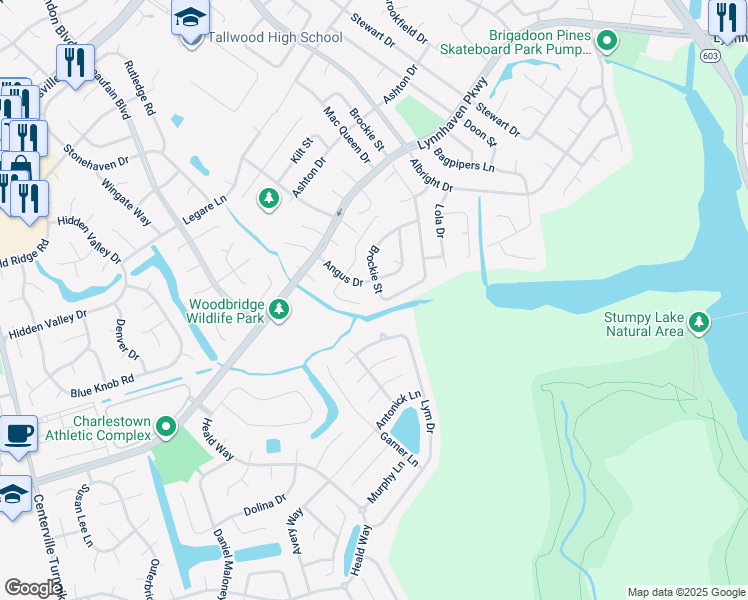map of restaurants, bars, coffee shops, grocery stores, and more near 781 Lym Drive in Virginia Beach