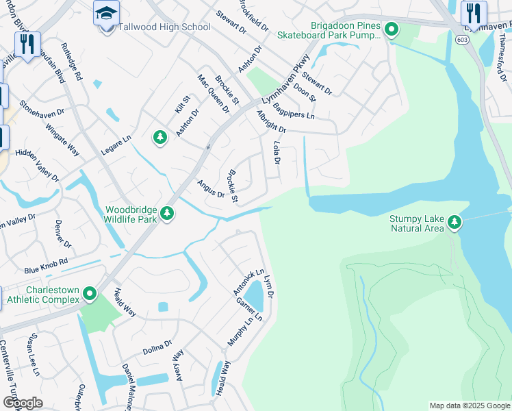 map of restaurants, bars, coffee shops, grocery stores, and more near 5232 Brockie St in Virginia Beach