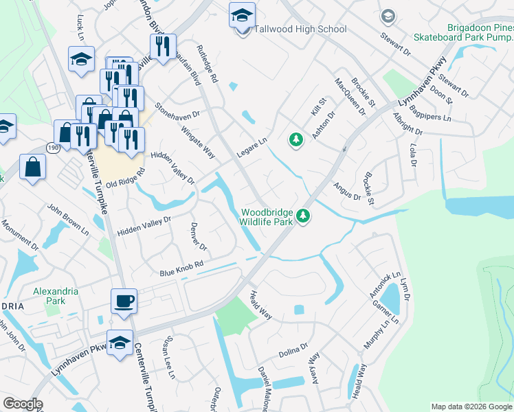 map of restaurants, bars, coffee shops, grocery stores, and more near 1804 Coker Court in Virginia Beach