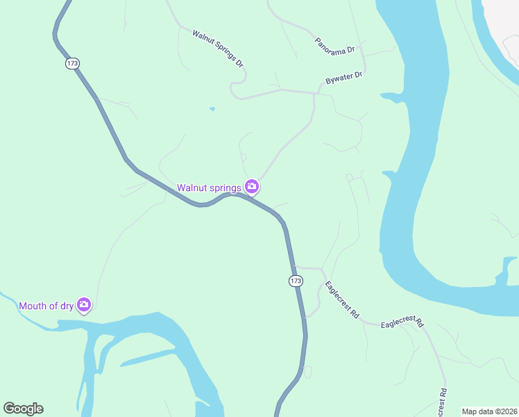 map of restaurants, bars, coffee shops, grocery stores, and more near 6125 Missouri 173 in Cape Fair
