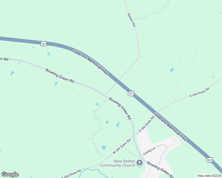 map of restaurants, bars, coffee shops, grocery stores, and more near 2 Spears Road in Scottsville