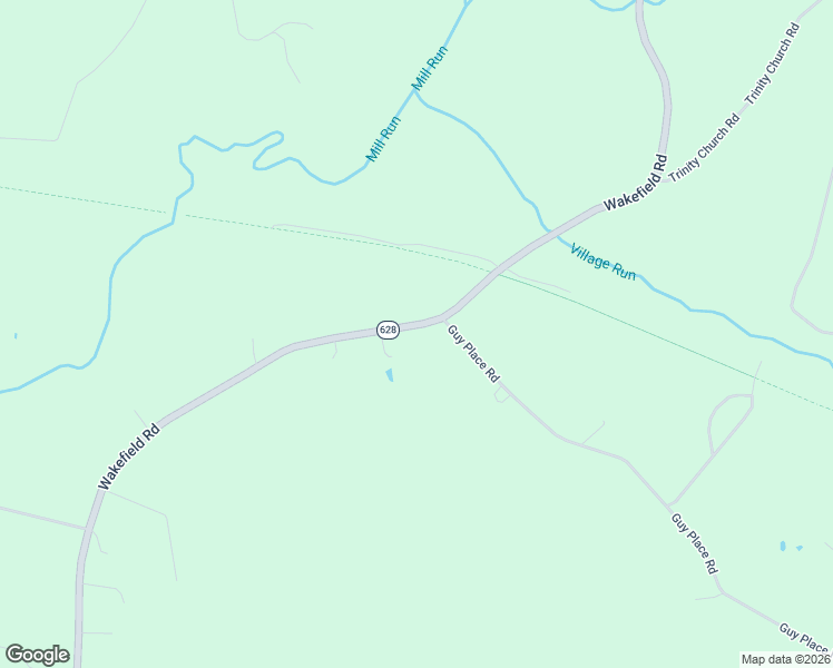 map of restaurants, bars, coffee shops, grocery stores, and more near 18001-18079 Wakefield Road in Courtland