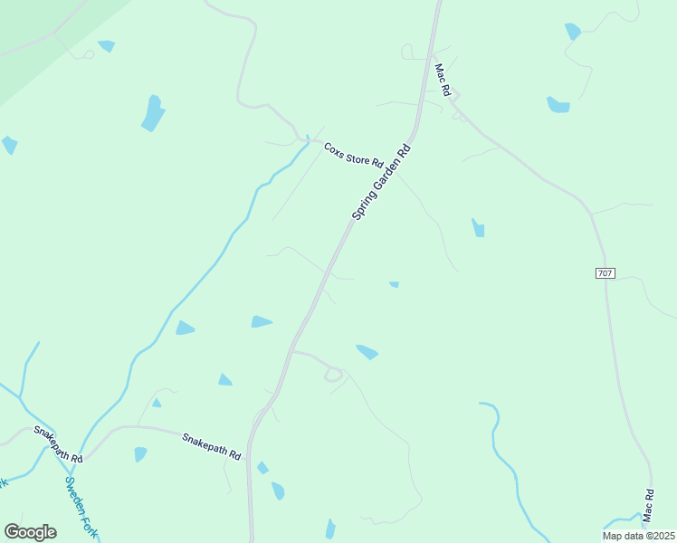 map of restaurants, bars, coffee shops, grocery stores, and more near 4437 Spring Garden Road in Chatham