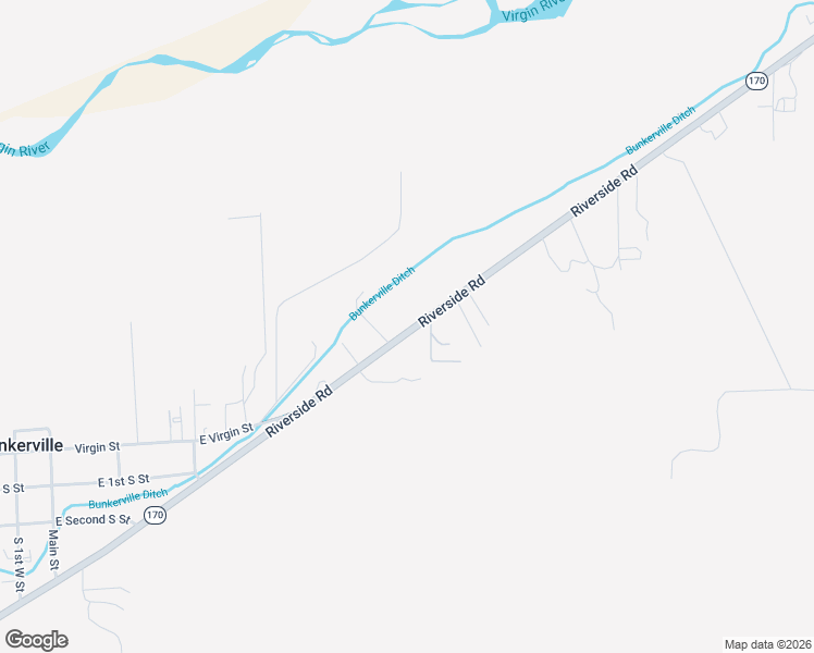 map of restaurants, bars, coffee shops, grocery stores, and more near in Bunkerville