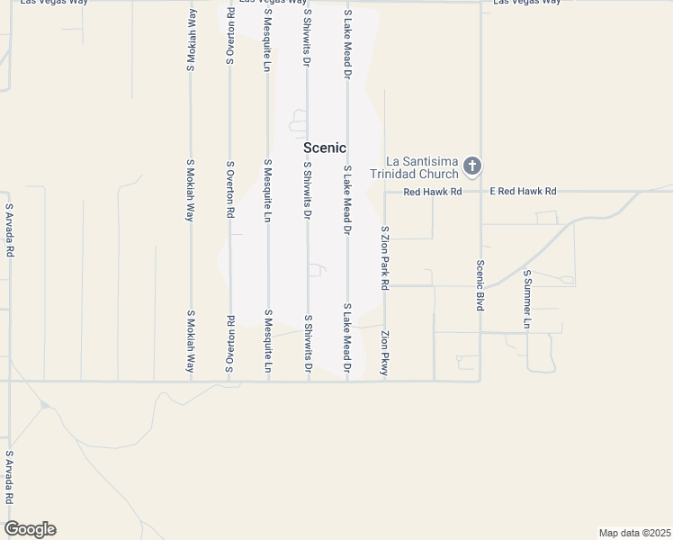 map of restaurants, bars, coffee shops, grocery stores, and more near 3857 South Lake Mead Drive in Littlefield