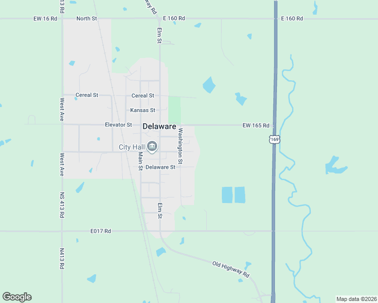 map of restaurants, bars, coffee shops, grocery stores, and more near 309 Cherokee Street in Delaware