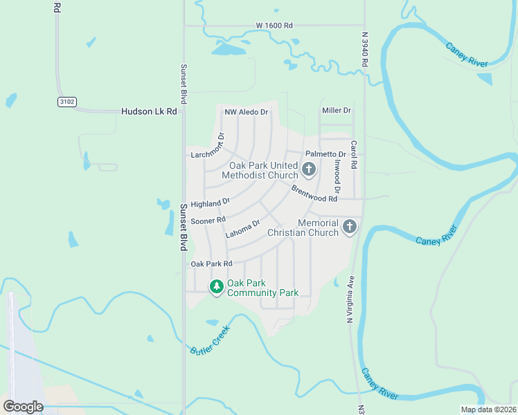 map of restaurants, bars, coffee shops, grocery stores, and more near 425 Lahoma Drive in Bartlesville