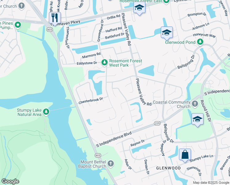 map of restaurants, bars, coffee shops, grocery stores, and more near 1952 Aborfield Court in Virginia Beach