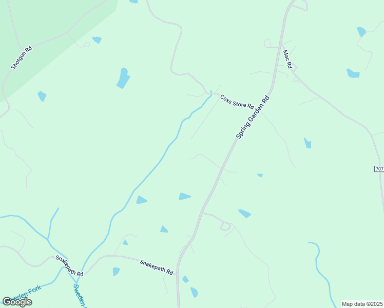 map of restaurants, bars, coffee shops, grocery stores, and more near 4440 Spring Garden Road in Chatham