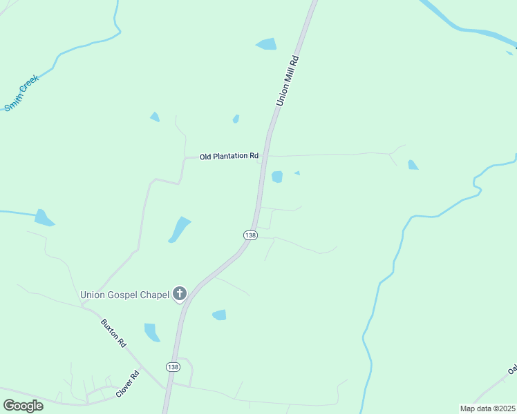 map of restaurants, bars, coffee shops, grocery stores, and more near 2311 Union Mill Road in Brodnax