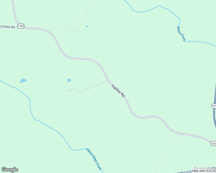 map of restaurants, bars, coffee shops, grocery stores, and more near 941-1341 Halifax Road in Scottsville