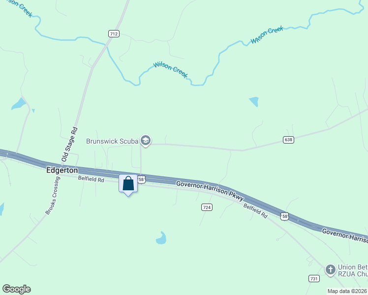 map of restaurants, bars, coffee shops, grocery stores, and more near 174 County Pond Road in Freeman