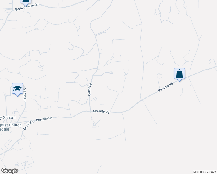 map of restaurants, bars, coffee shops, grocery stores, and more near 18699 Pesante Road in Salinas