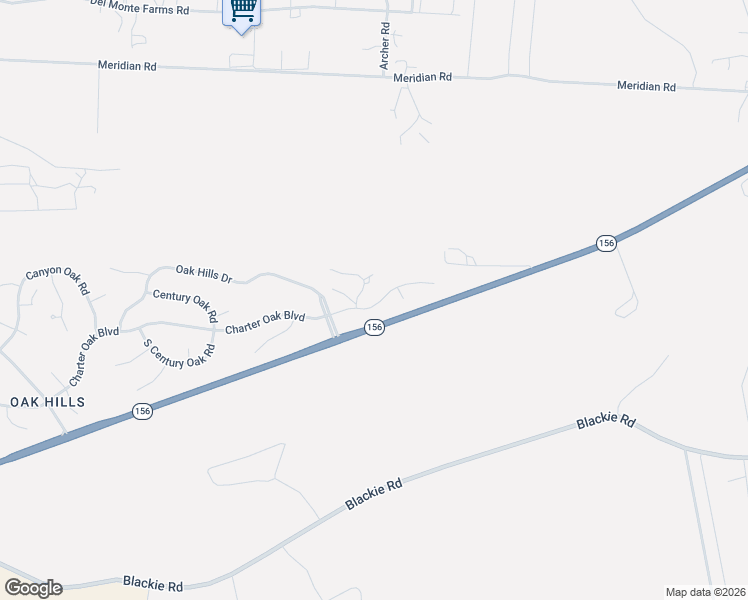 map of restaurants, bars, coffee shops, grocery stores, and more near 9390 Holly Oak Way in Salinas