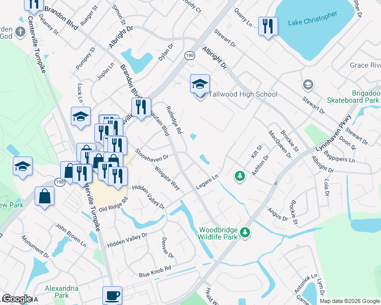 map of restaurants, bars, coffee shops, grocery stores, and more near in Virginia Beach