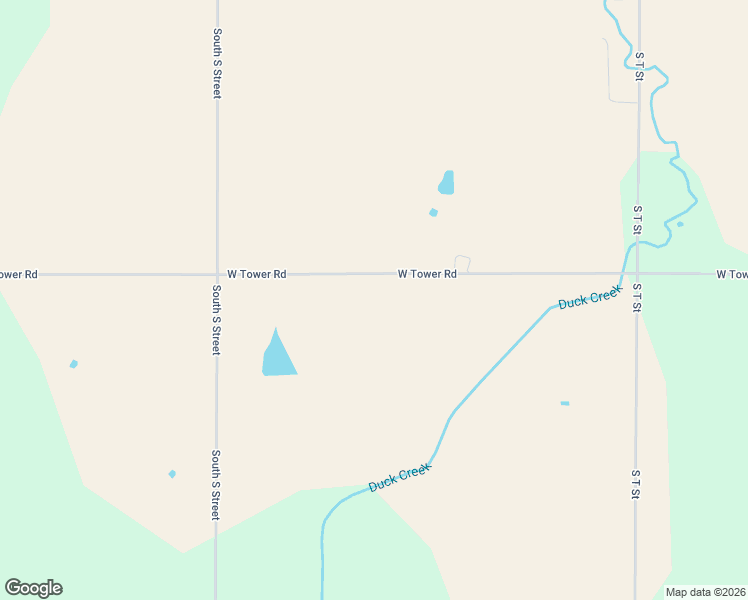 map of restaurants, bars, coffee shops, grocery stores, and more near 7715 West Tower Road in Ponca City