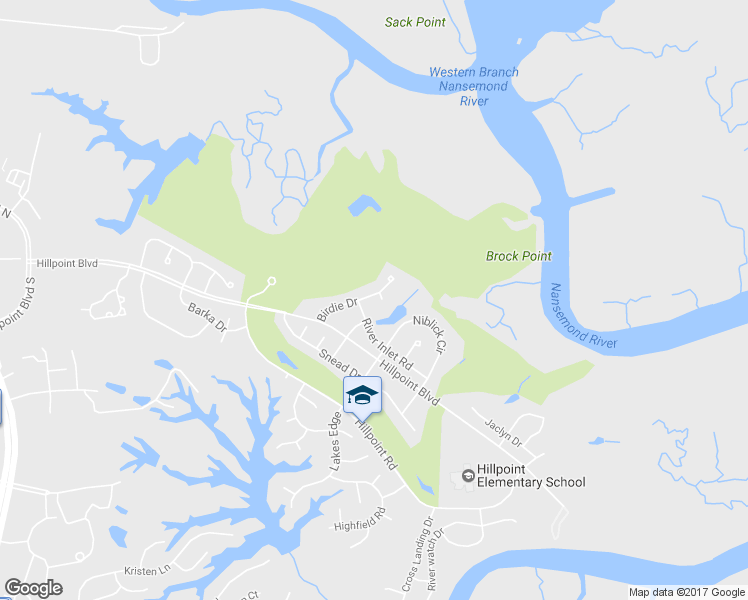 map of restaurants, bars, coffee shops, grocery stores, and more near 200 Spoon Court in Suffolk