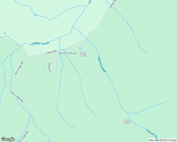 map of restaurants, bars, coffee shops, grocery stores, and more near 185 Buck Hollow Trail in Sugar Grove